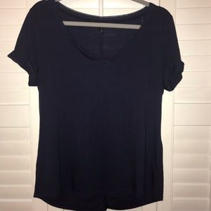 White House Black Market Navy T-Shirt